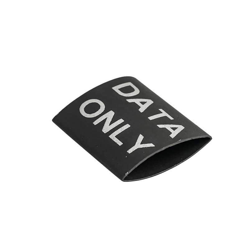 Heat shrink tube 14mm noir appliqué sur câble électrique